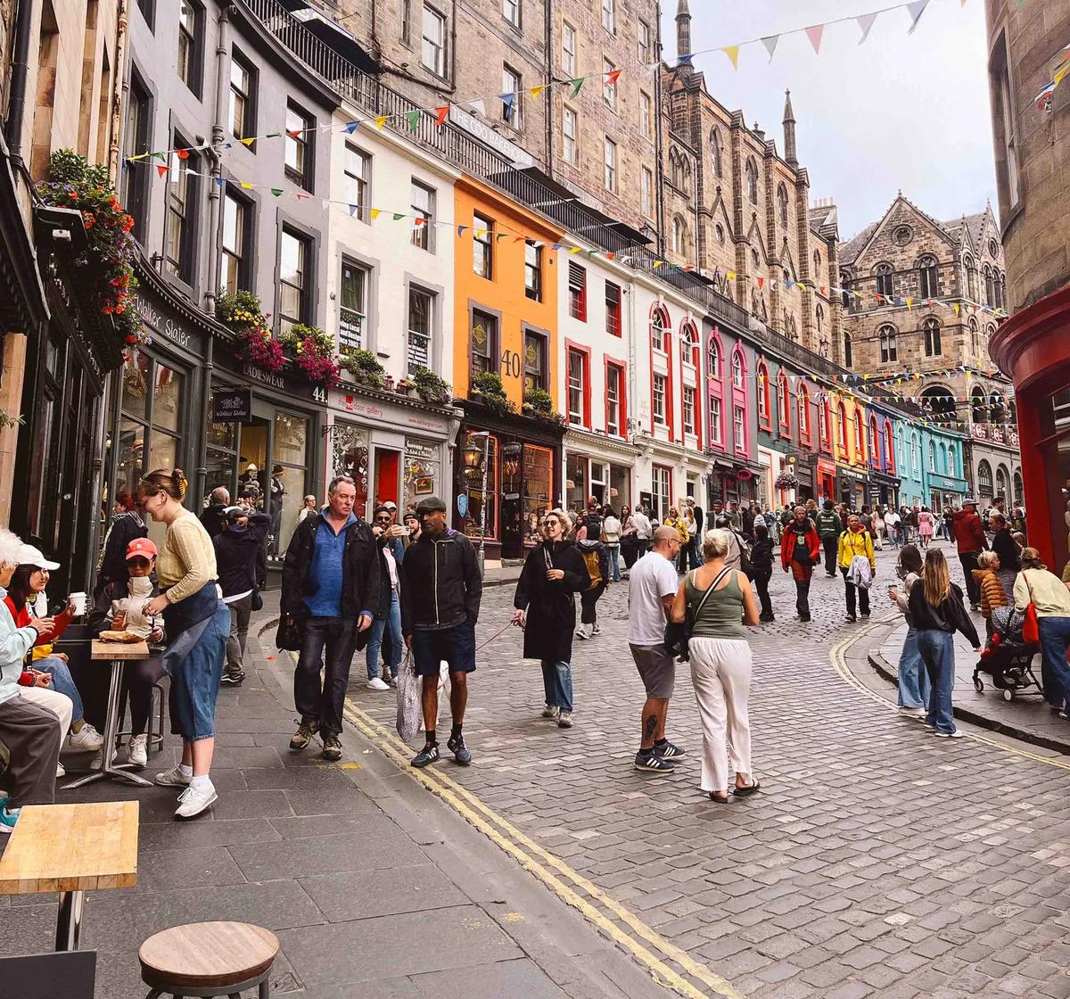 Grassmarket i Edinburgh