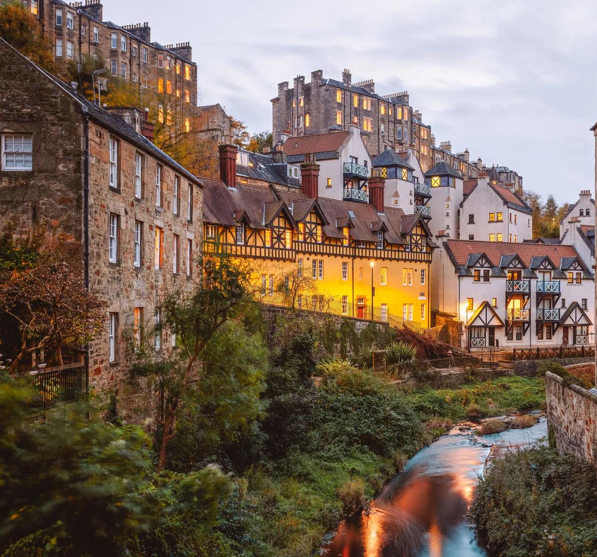 Dean Village i Leith