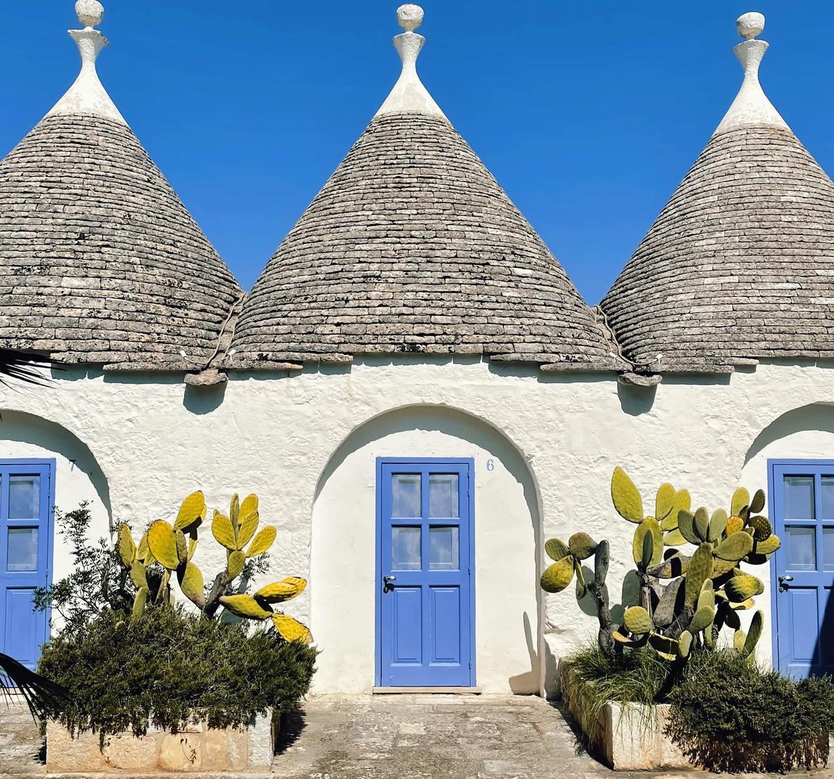 Trulli hus i Puglia