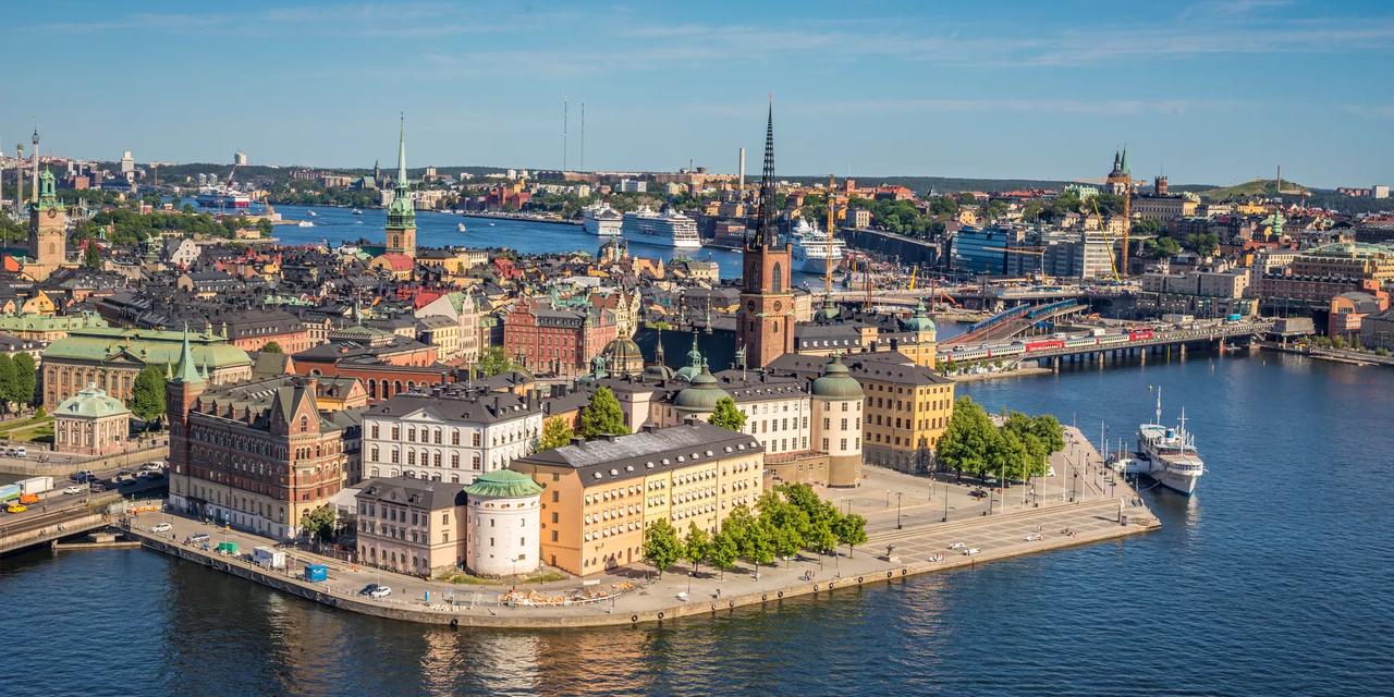 utsikt over riddarholmen og gamle stan